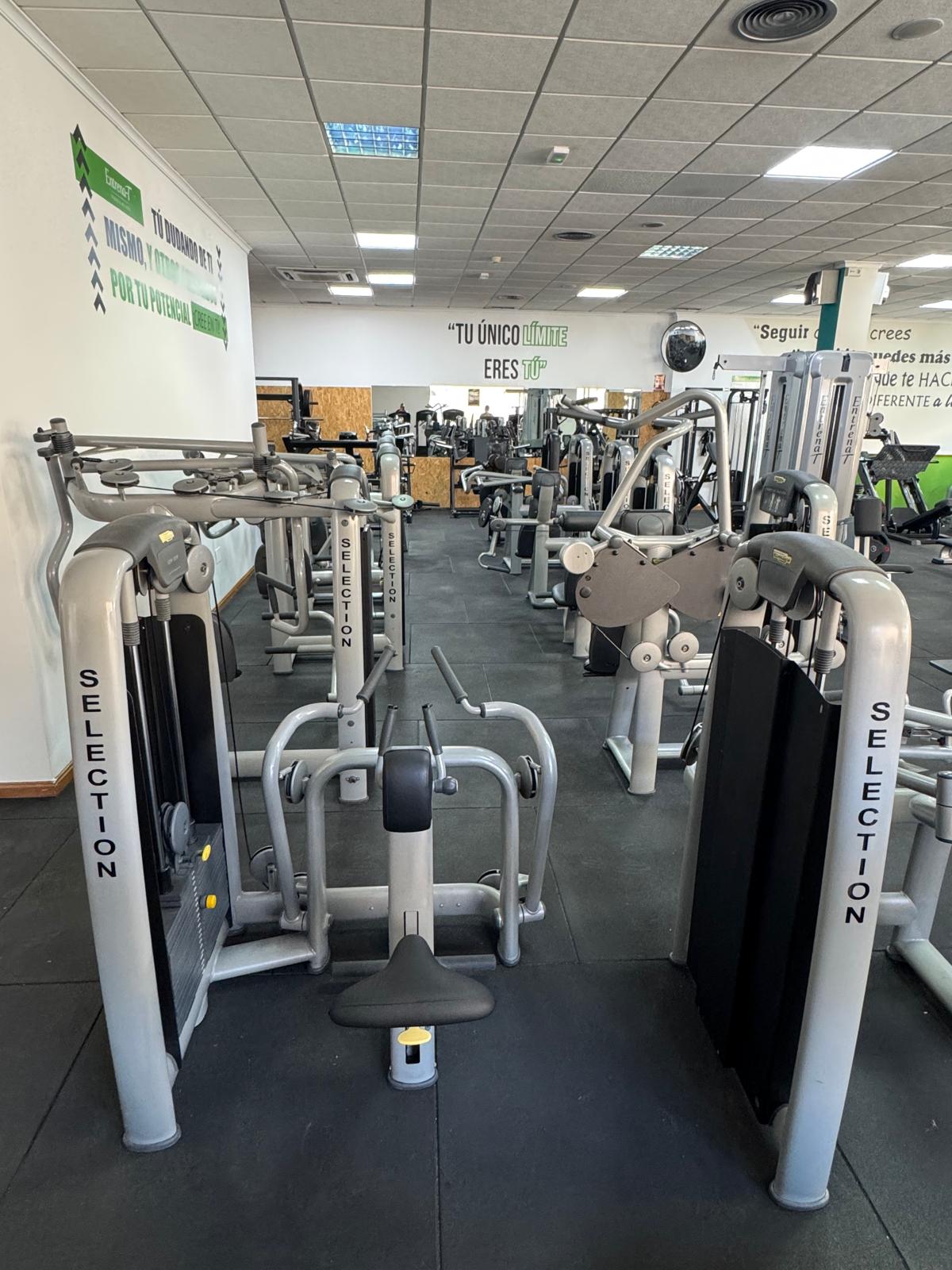 Sala de fitness y cardio de Entrena-T en Roquetas de Mar